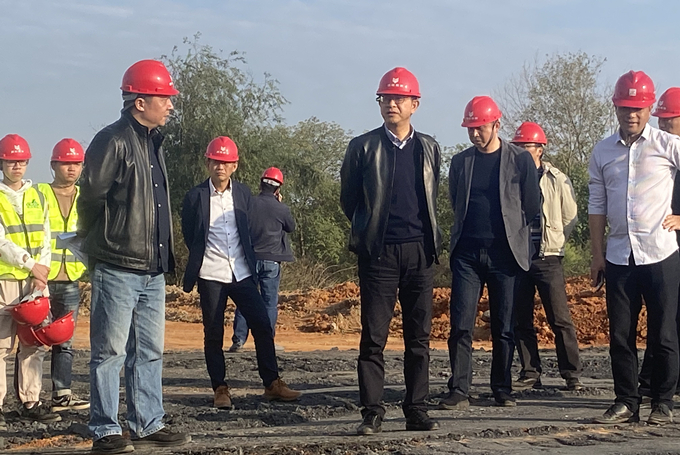 张建安董事长一行赴樟树项目考察指导